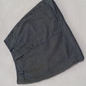 Anthropologie Ett Twa Railroad Striped Skirt